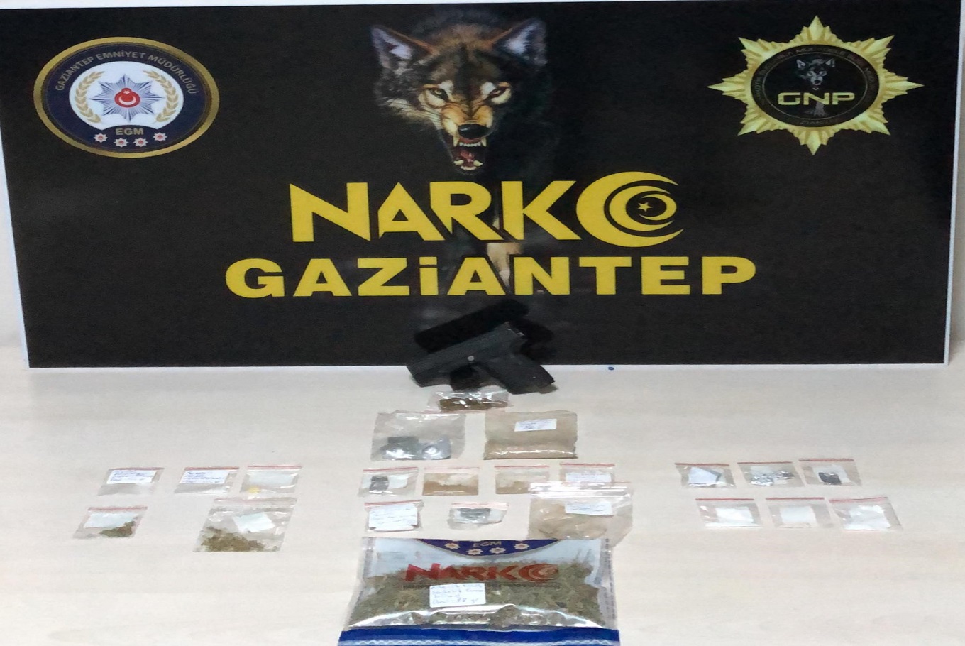 Gaziantep’te uyuşturucu operasyonu: 4 tutuklama 